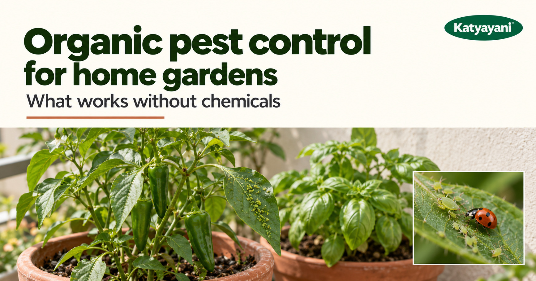 Organic pest control for home gardens: what works without chemicals