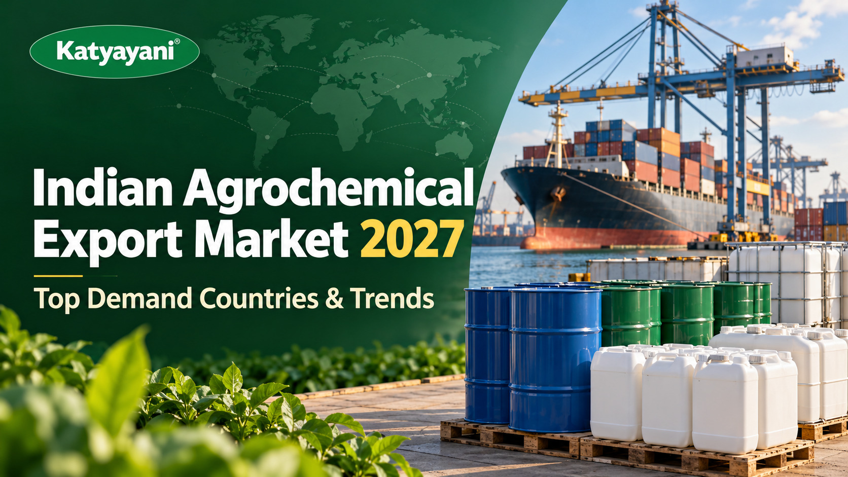 Indian Agrochemical Export Market 2027: Top Demand Countries and Trends