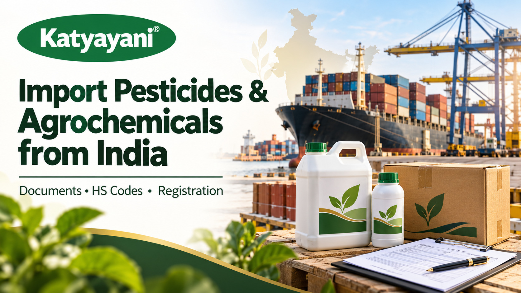 How to Import Pesticides and Agrochemicals from India: Documents, HS Codes and Registration