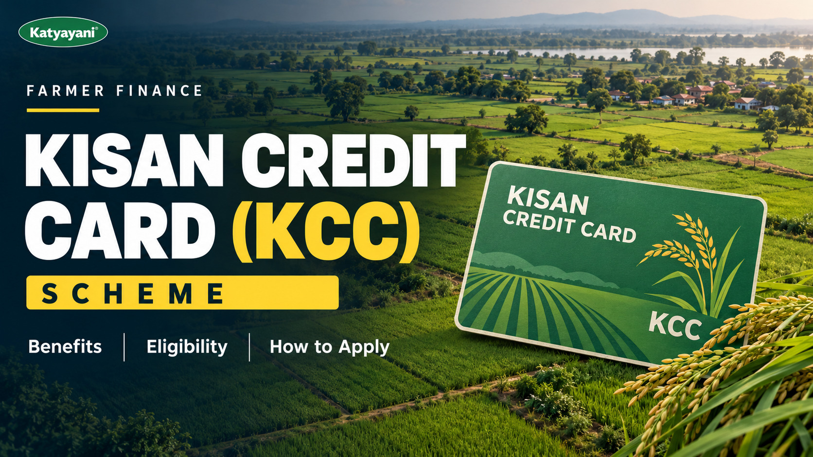Kisan Credit Card (KCC) Scheme: Benefits, Eligibility and How to Apply