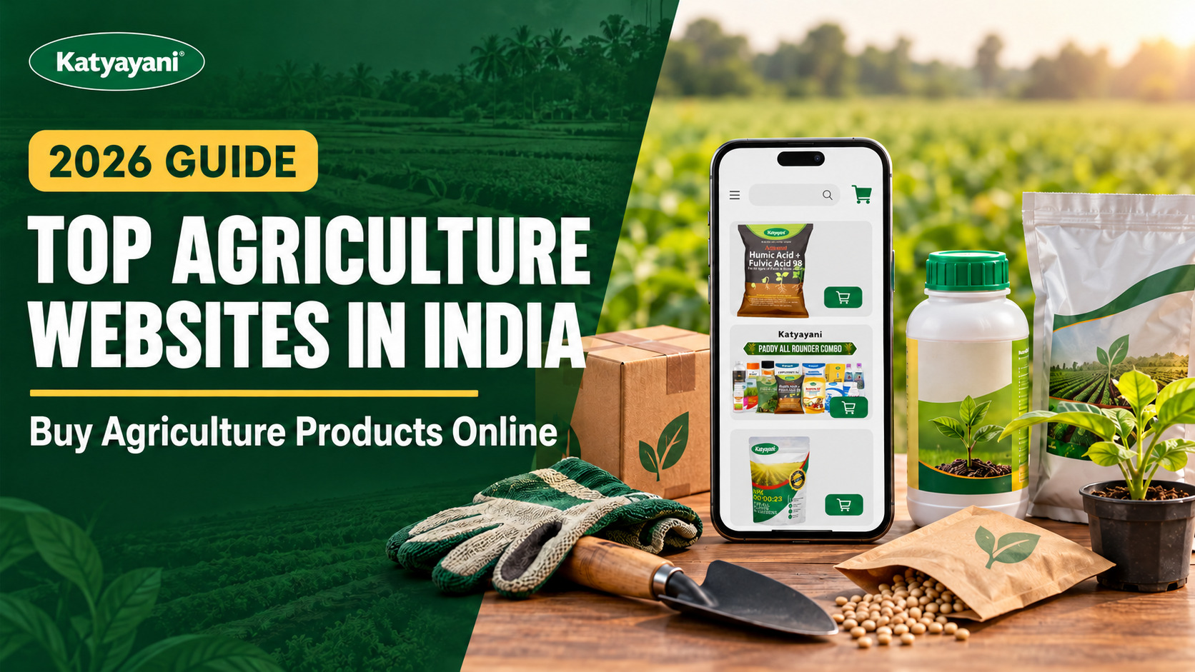 Top Agriculture Website in India to Buy Agriculture Products Online (2026 Guide)