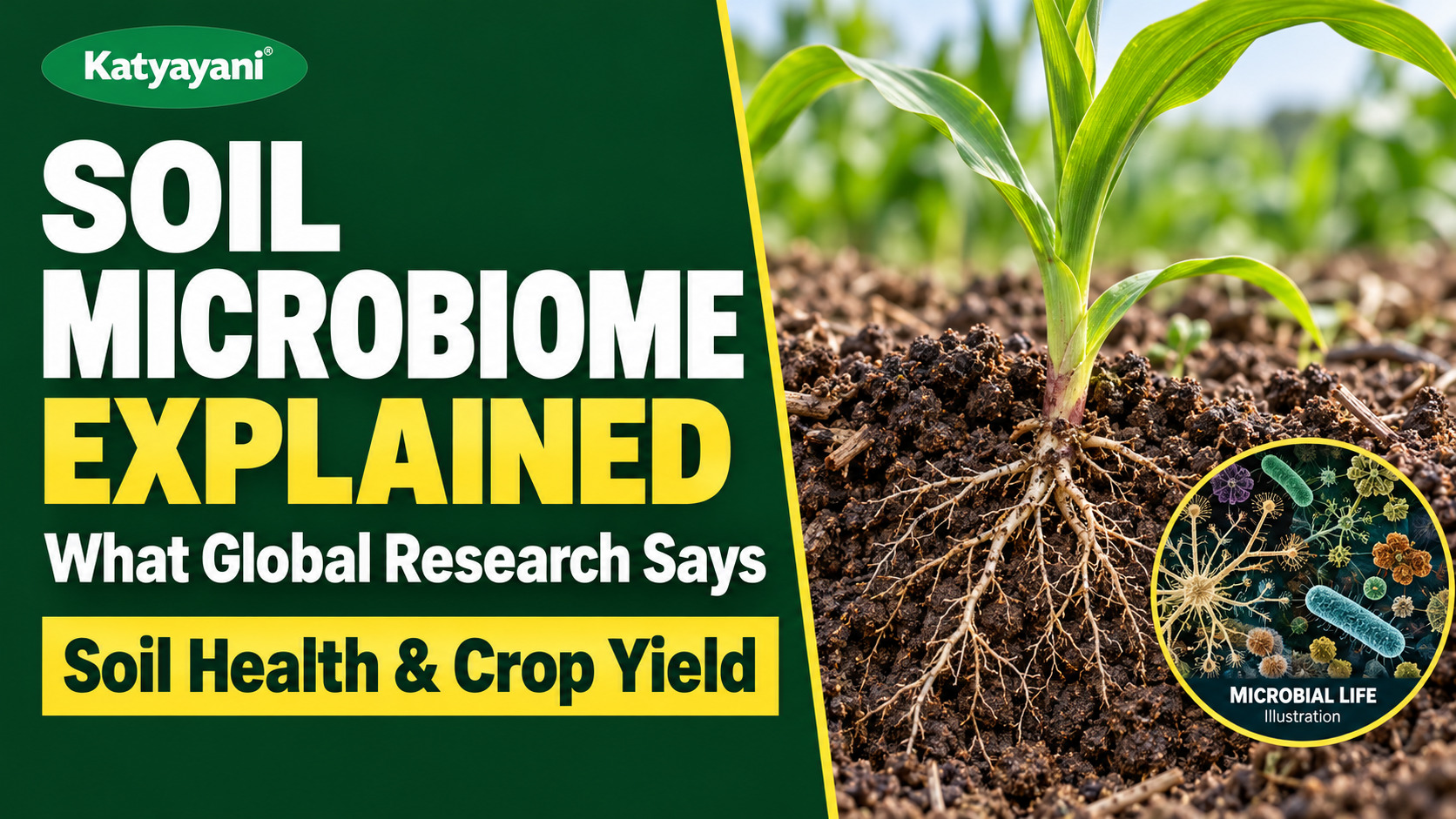 Soil Microbiome Explained: What Global Research Says About Soil Health and Crop Yield