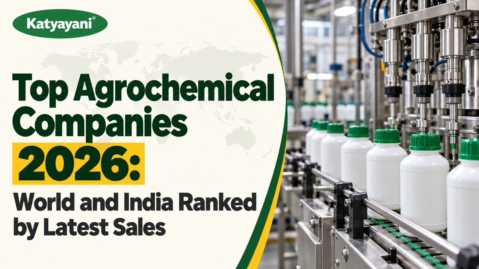 Top Agrochemical Companies 2026: World and India Ranked by Latest Sales