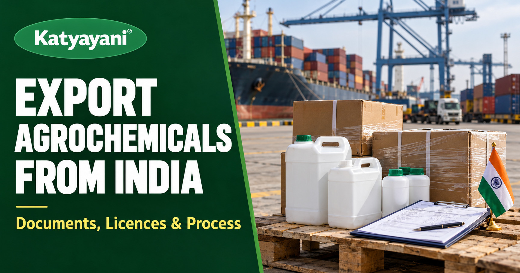 How to Export Agrochemicals from India: Documents, Licences and Process