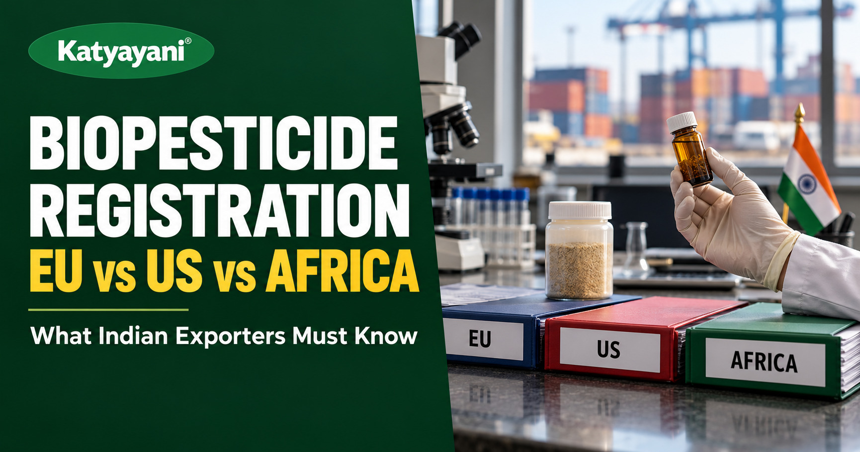 Biopesticide Registration Requirements: EU vs US vs Africa (What an Indian Exporter Must Know)