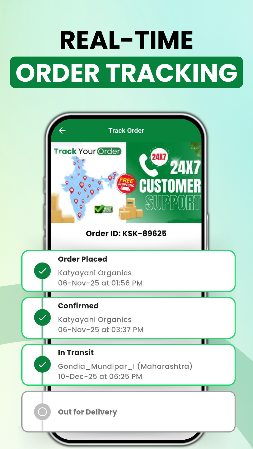 Real-Time Order Tracking